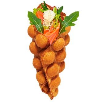 Savory Bubble Waffle