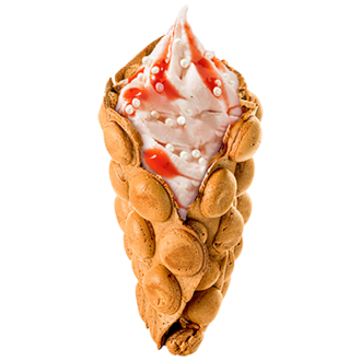 Low-Sugar Bubble Waffle