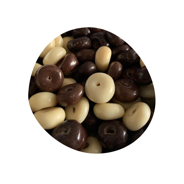 Three Chocolates Cereal Rings