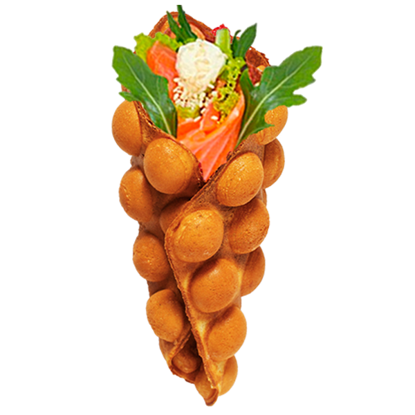 Savory Bubble Waffle