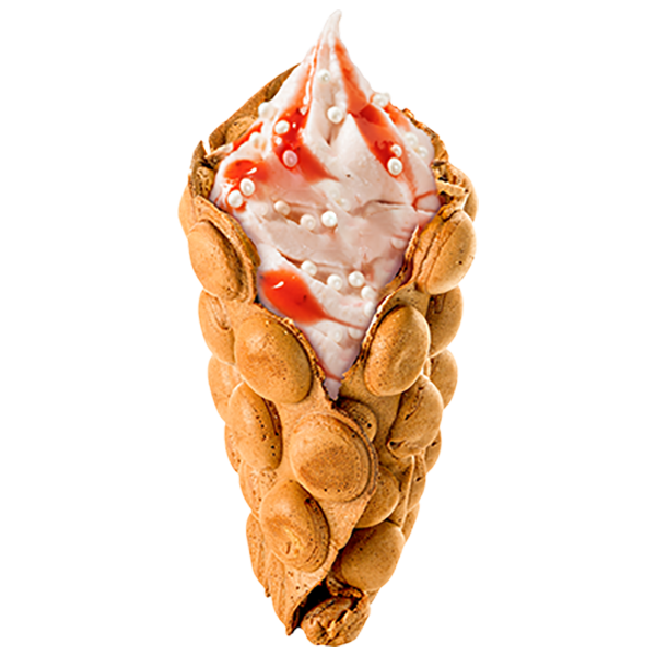 Low-Sugar Bubble Waffle